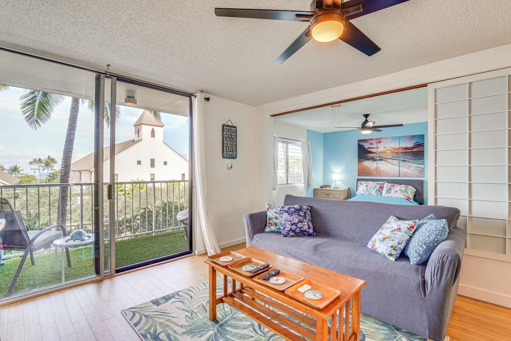 Kailua-Kona Condo With Balcony Walk To The Beach! Bagian luar foto